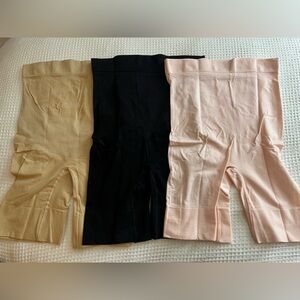 Seamless High-Waist Shapwear  - Nude, Black, Blush